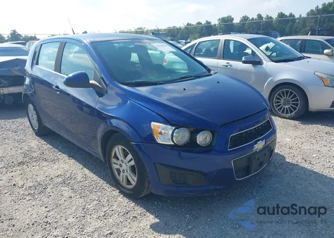 2013 Chevrolet Sonic Lt Auto из США, поврежденный, VIN 1G1JC6SB2D4197192